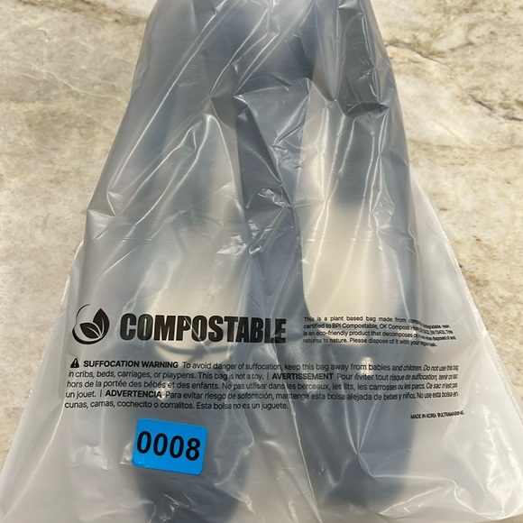 VINTAGE Stuart Weitzman | Square Toe Block Heels | Black Fabric | 7 Narrow - Picture 10 of 10